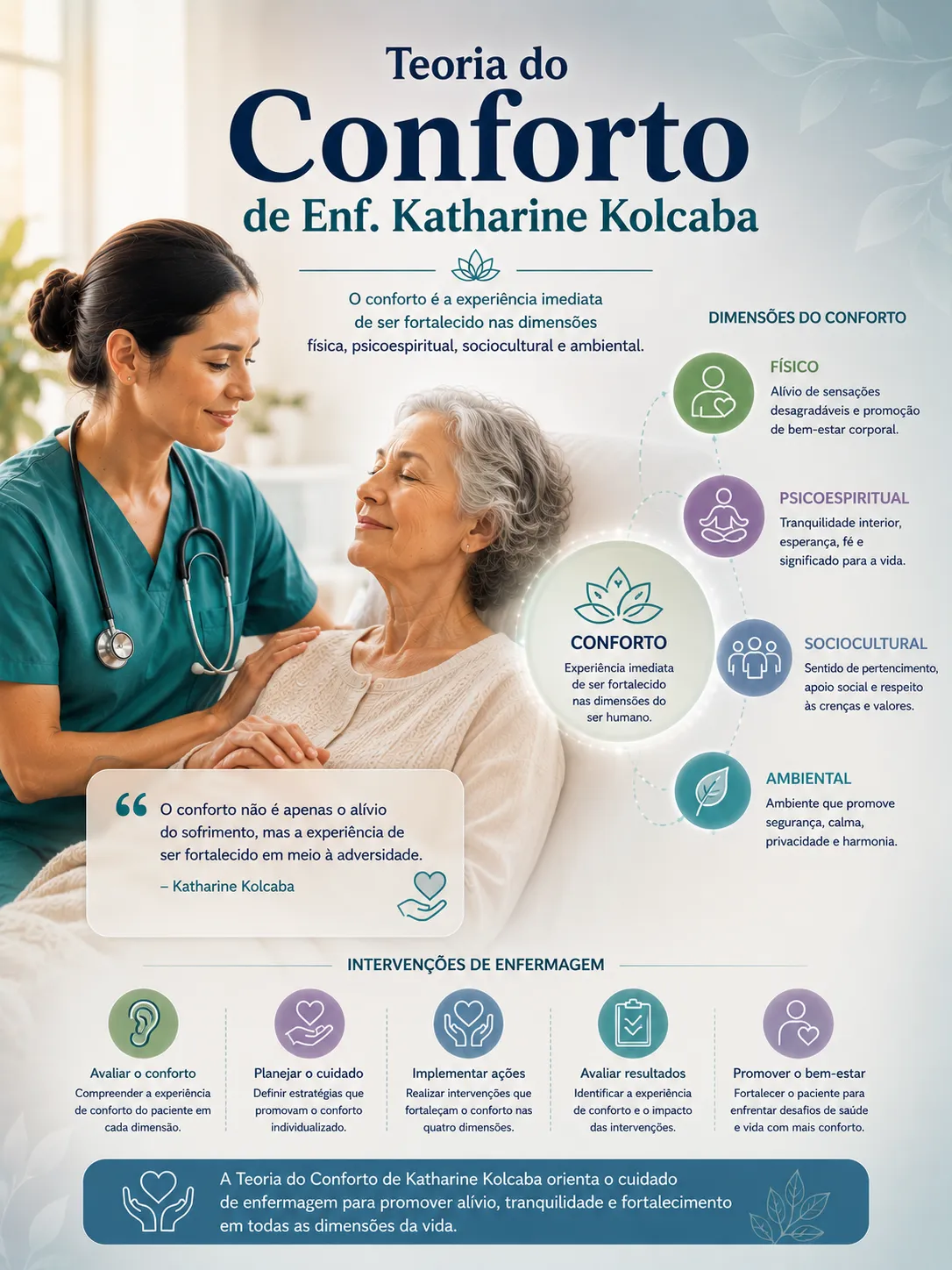 Teoria do Conforto de Katharine Kolcaba