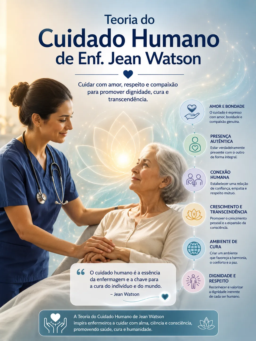 Teoria do Cuidado Humano de Jean Watson