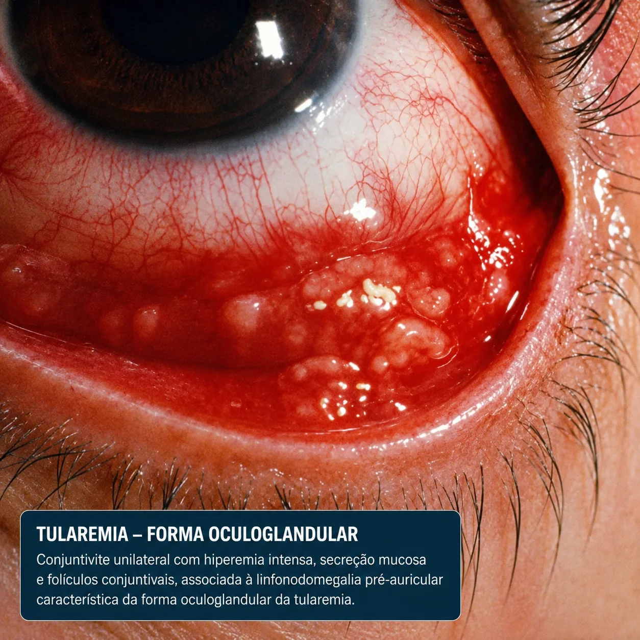 Forma oculoglandular da tularemia