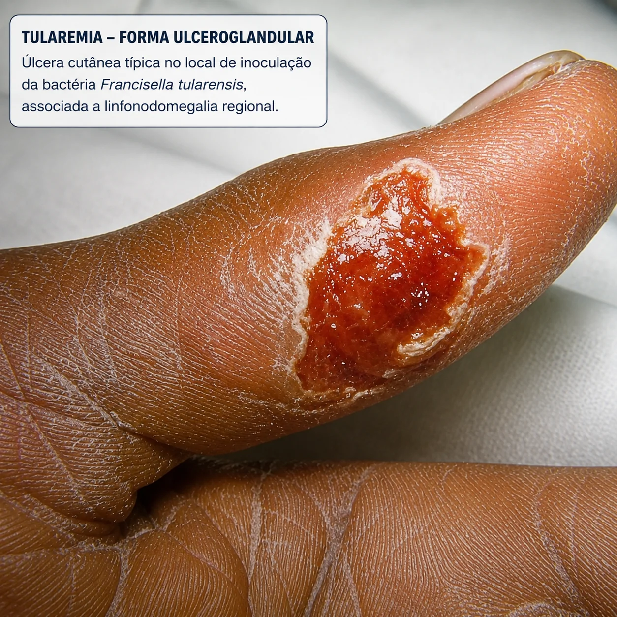 Forma ulceroglandular da tularemia
