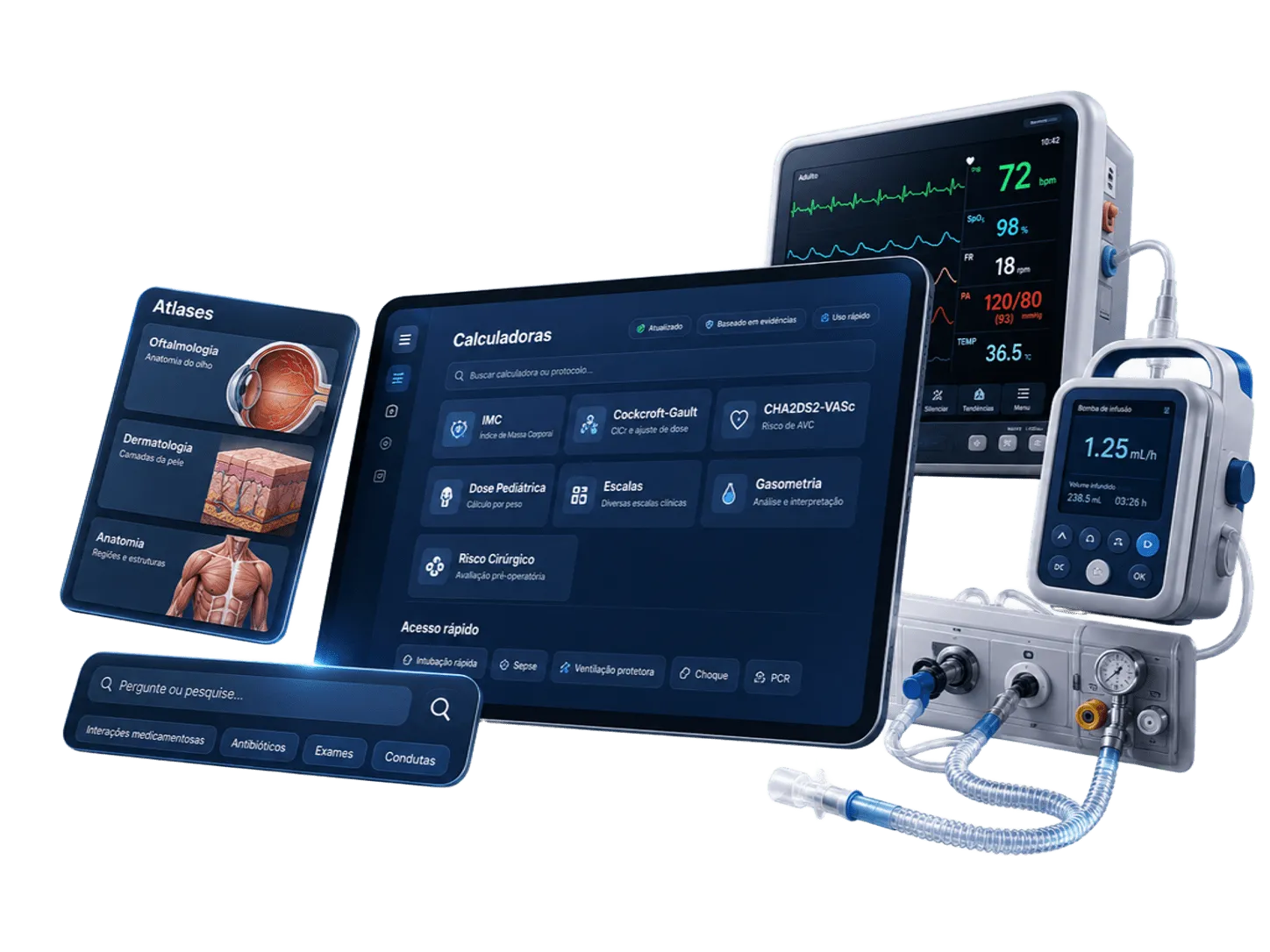 MedFoco App Mockup