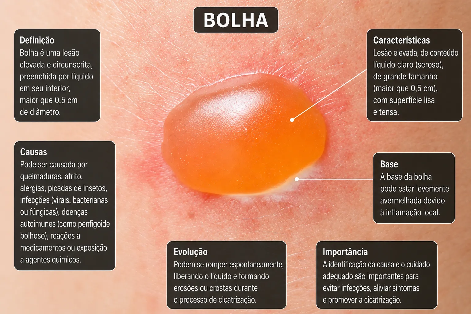 Bolha cutânea