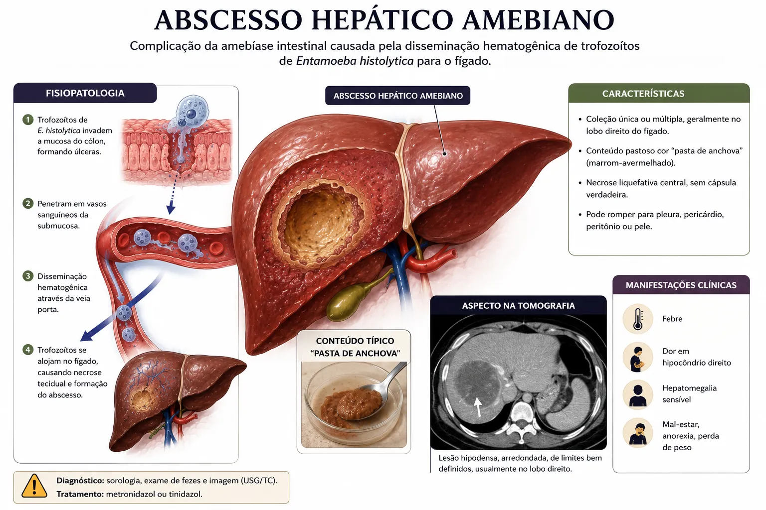 Abscesso hepático amebiano