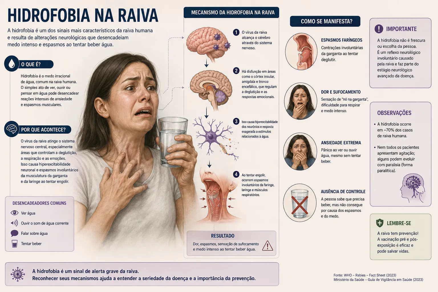 Hidrofobia na raiva